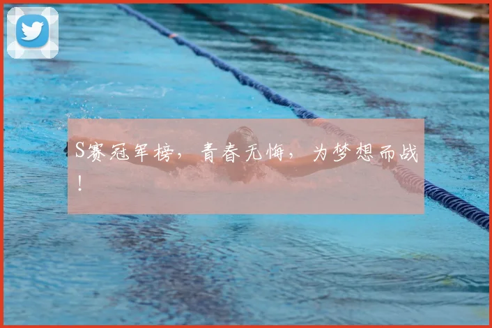 S赛冠军榜，青春无悔，为梦想而战！